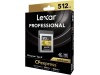 Lexar 512GB Professional GOLD CFexpress 4.0 Type A Memory Card LEXAR LCXEXPR512G-RNENG Lexar 512GB Professional GOLD CFexpress 4.0 Type A Memory Card LEXAR LCXEXPR512G-RNENG